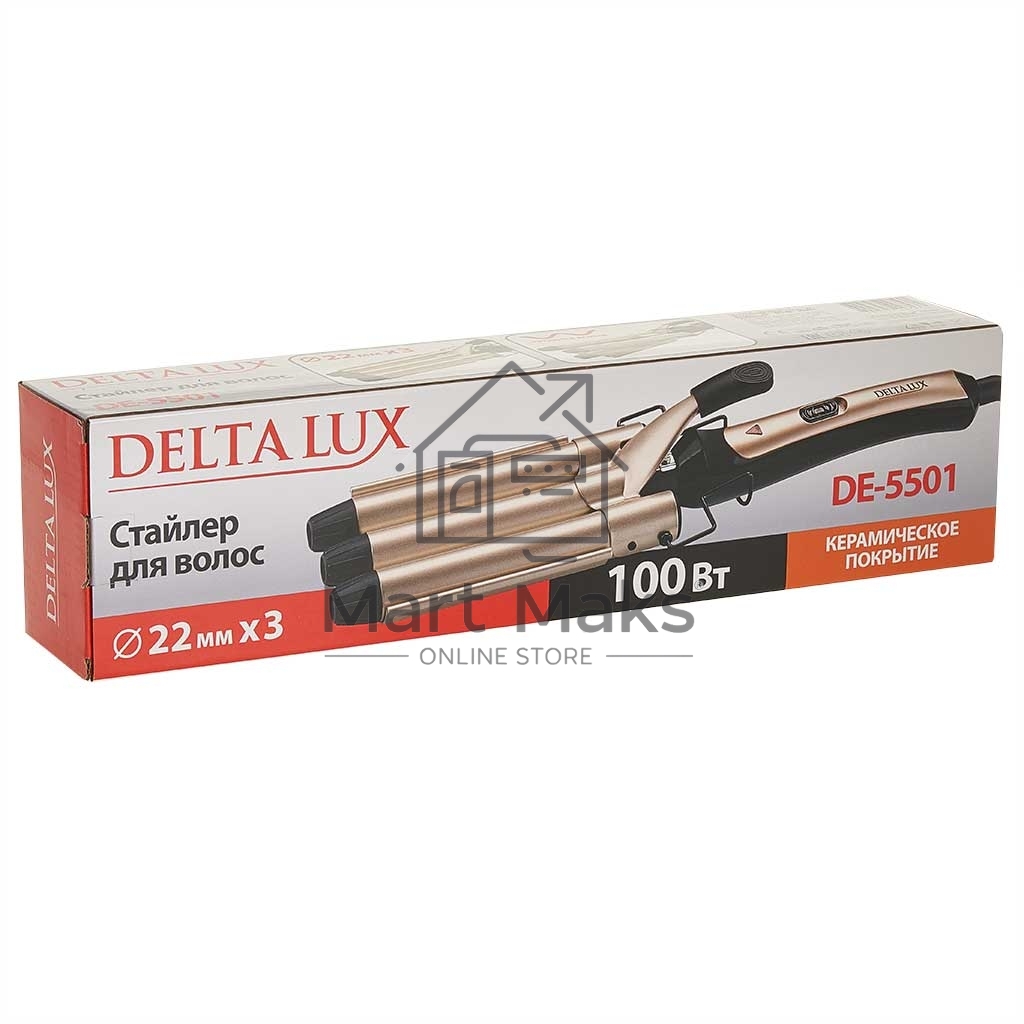 Стайлер DELTA LUX DE-5501