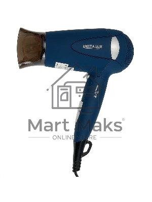 Фен DELTA LUX DL-0936 синий