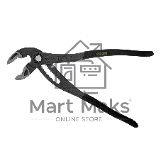 Клещи переставные Denzel кнопочный механизм, обливные рукоятки, 300 мм