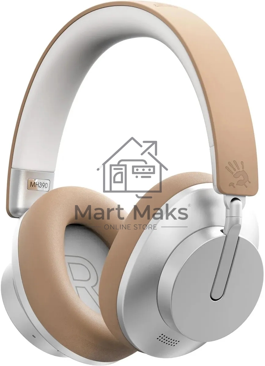 Беспроводные/проводные наушники A4Tech Bloody MH390 хаки, накладные, Bluetooth + проводной