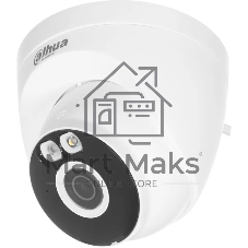 Камера видеонаблюдения Dahua DH-IPC-T3AP-IL-0280B, IP, 3 Мп, 2.8 мм, белая