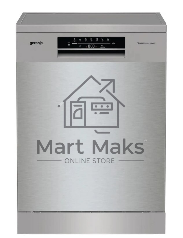 Встраиваемая посудомоечная машина Gorenje GS642E90X, серебристая, 59.9 см, 13 компл., 47 дБ, класс A++