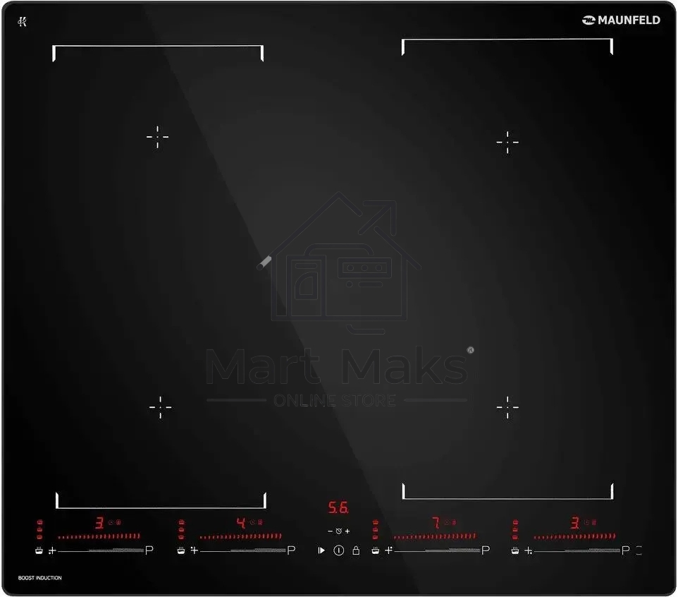 Индукционная варочная поверхность Maunfeld CVI604SBEXBK Inverter черный