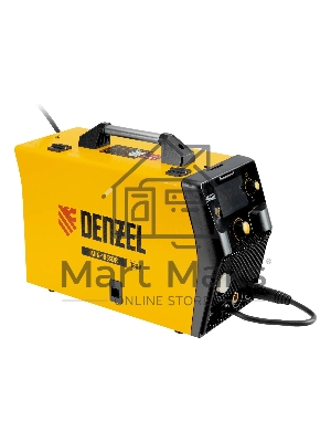 Аппарат инвертор. полуавтомат. cварки IMIG-185SDR, 180 А, ПВ 60%, катушка 5 кг Denzel