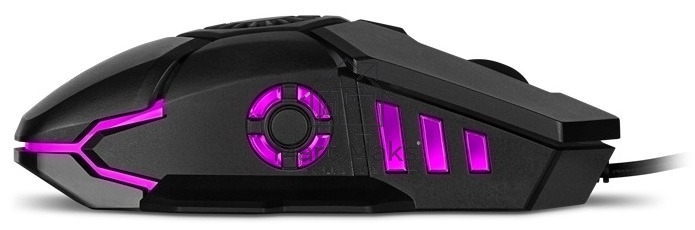 Мышь проводная SVEN RX-G880 черный, 7000 dpi, USB, кнопки - 7