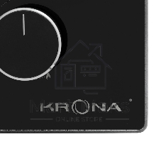 Газовая варочная поверхность Krona NEBEL 60 BL W, 4 конфорки, закаленное стекло, 8400 Вт