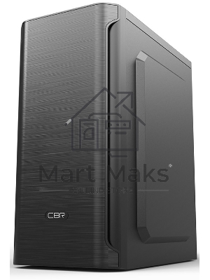 Компьютерный корпус CBR mATX Minitower MX10, c БП PSU-ATX450-08EC (450W/80мм), 2*USB 2.0, HD Audio+Mic, черный