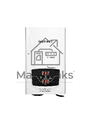 Стабилизатор напряжения для газового котла SMARTWATT AVR BOILER 500RW (140W - 260W, 500VA, 0.5 кВт, 50 Гц, розеток - 1,