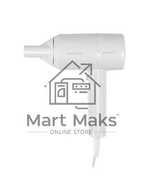 Фен Polaris PHD 2044Ti Quattro Ionic белый/серый, 1900 Вт, компактный, ионизация