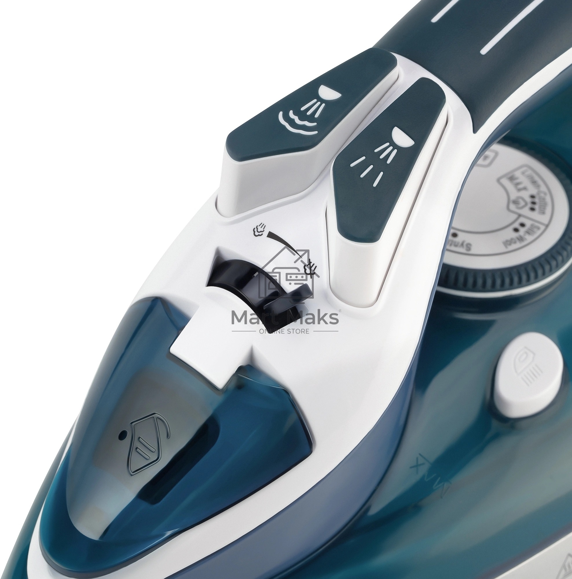 Утюг Vitek VT-8306 2400Вт белый/зеленый