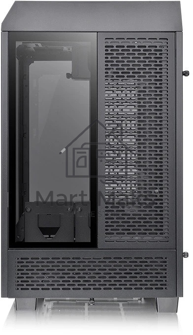 Компьютерный корпус Thermaltake The Tower 100 черный без БП ATX 2x120mm 2xUSB3.0 1xUSB3.1 audio bott PSU