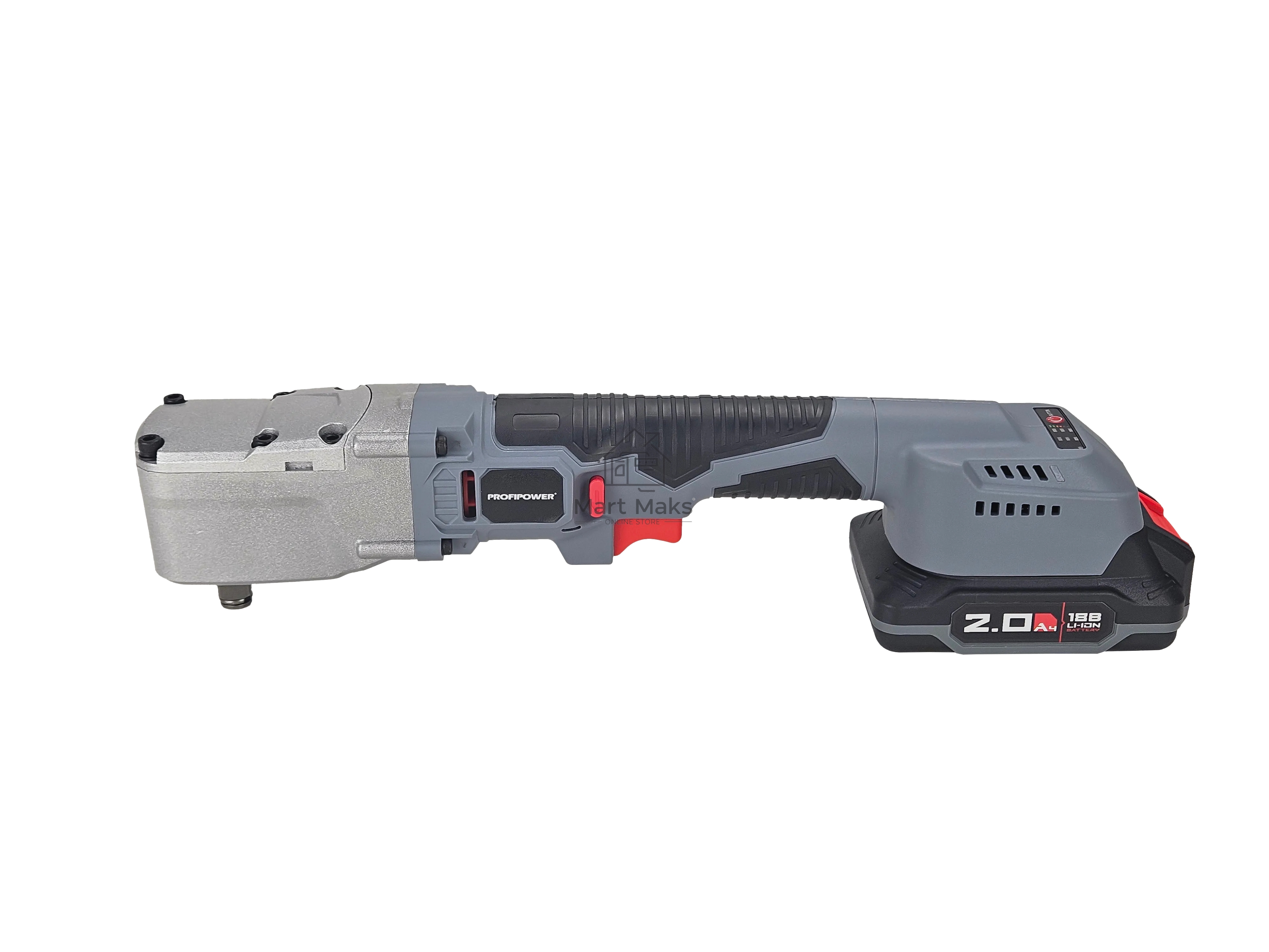 Гайковерт бесщеточный ProfiPower CNDTW-18B (Li-ion-2шт, 2.0А·ч, 440Нм, З/У, в коробке)