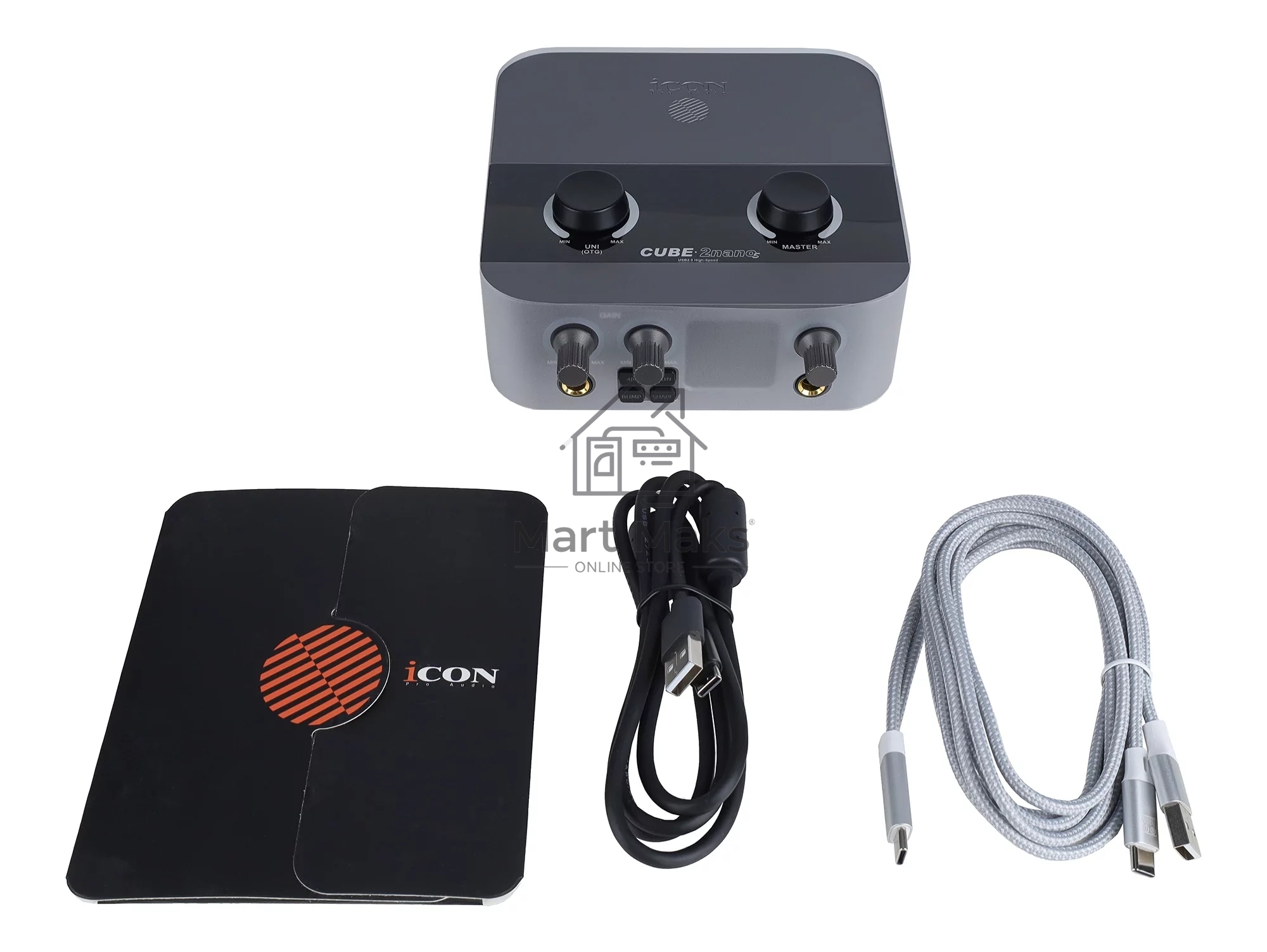 Аудиоинтерфейс USB 110301A3011 Icon Cube2Nano S 24 бит/192 кГц.