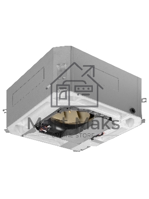 Внутренний блок сплит-системы кассетного типа Electrolux EACC/in-12H/UP4-DC/N8 инвертор, 12000 BTU, 35 м², 29 дБ, охлаждение, обогрев, осушение, белый