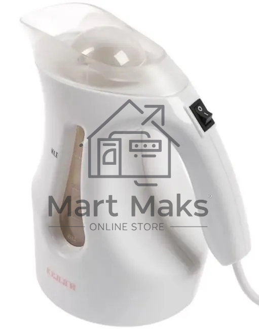 Отпариватель Kelli КL-312 белый/розовый, 1800 Вт, 20 г/мин, 500 мл