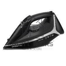 Утюг POLARIS PIR 2483K черный/серебряный, 2400 Вт, 50 г/мин, 175 г/мин, 300 мл