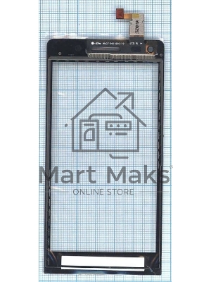 Сенсорное стекло (тачскрин) для Huawei Ascend G6, черное