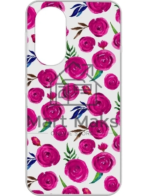 Чехол (клип-кейс) Gresso Air, для Honor 50, прозрачный/рисунок gr17aaae9323