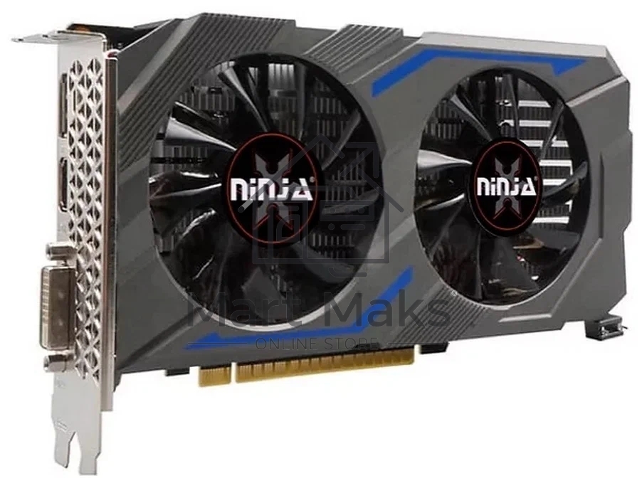 Видеокарта Sinotex Ninja GTX1650 NK165DF46F PCIE (896SP) 4G 128BIT GDDR6 (DVI/HDMI/DP)