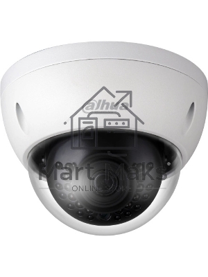 Уличная купольная IP-видеокамера DAHUA 2Мп; 1/2.8” CMOS; объектив 2.8мм; механический ИК-фильтр; чувствительность 0.01лк@F2.0; сжатие: H.265+, H.265, H.264+, H.264, MJPEG; 2 потока до 2Мп@25к/с; ИК-по