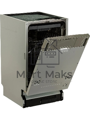 Встраиваемая посудомоечная машина Gorenje GV520E10S, черный, 44.8 см, 11 компл., 47 дБ, класс A++