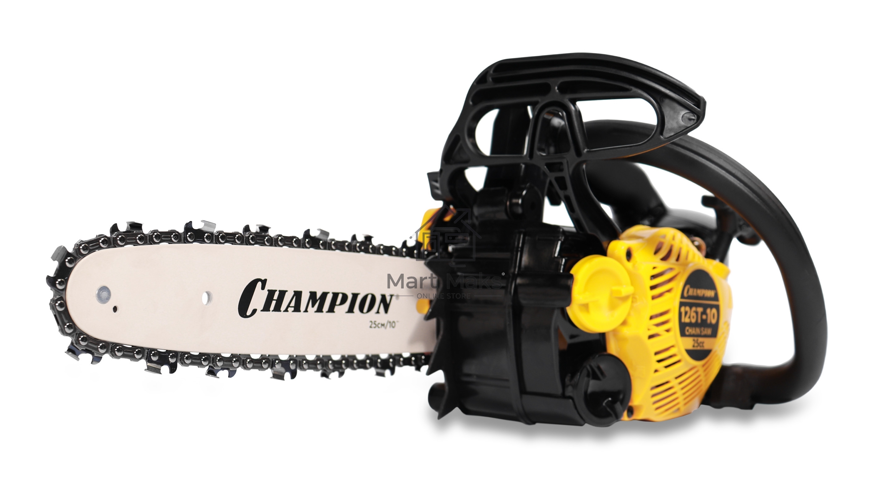 Бензопила CHAMPION 126T-10  1,15кВт 25см? 2,4кг