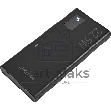 Портативный аккумулятор Digma DGPF10A 10000mAh QC3.0/PD3.0 22.5W 5A 2xUSB-A/USB-C черный