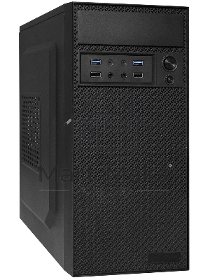 Компьютерный корпус Minitower ExeGate BAA-109U2-UNS400 (mATX, БП UNS400 с вент. 12см, 2*USB+2*USB 3.0, аудио, черный)
