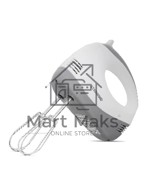 Миксер ручной Starwind SHM-211 250Вт белый/серый