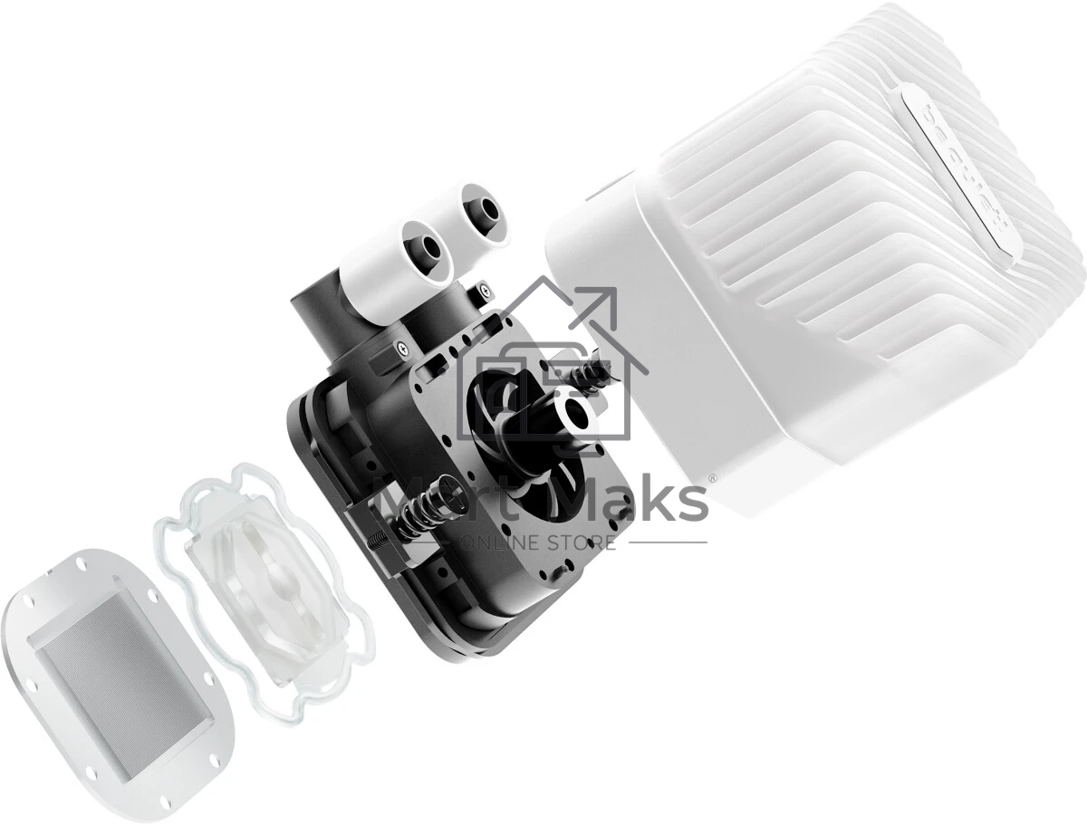 Водяное охлаждение для процессора be quiet! LIGHT LOOP 240мм белый (250W, 240мм, White, ARGB/ Fans: 2x120мм, 61.8CFM, 34.9dBA, 2100RPM/ Pump 2900RPM, Rad thickness 27мм/ S: 1851, 1700, 1200, 115X, AM5, AM4)