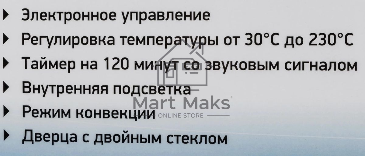 Мини-печь BBK OE3073DC ч/с