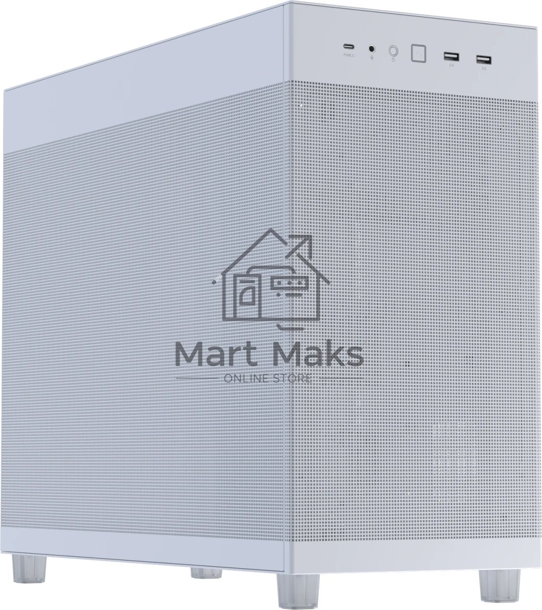 Корпус ASUS Prime AP303 Mesh, Midi-Tower, белый, 1 x 120 мм