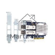Сетевая карта QNAP QXP-16G2FC Dual-port Fiber Channel adapter, 2 x 16 Gb/s SFP +, PCIe Gen3 x8. For QTS OS ONLY