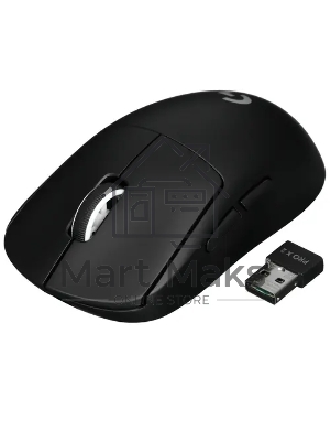 Мышь беспроводная Logitech G PRO X SUPERLIGHT 2 черный, 32000 dpi, радиоканал, USB, кнопки - 5