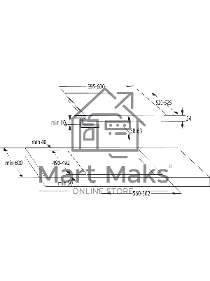 Индукционная варочная панель Gorenje GI6401BSC черный