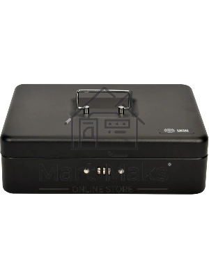 Ящик для денег без номинала Cactus CS-DCB-004 90x300x240 графитовый