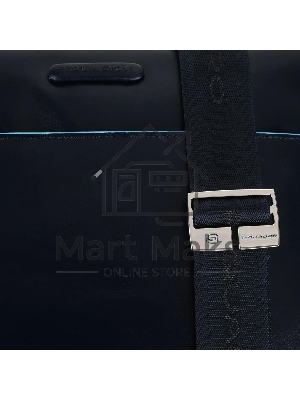 Сумка-мессенджер мужская Piquadro Blue Square CA5086B2/BLU2, темно-синий, натур.кожа