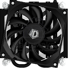 Кулер для процессора ID-COOLING IS-23i черный LGA1851/1700/1200/115X низкопрофильный высота 23мм (48шт/кор, TDP 45W, PWM, 2 тепл.трубки, медная база, FAN 80мм) BOX