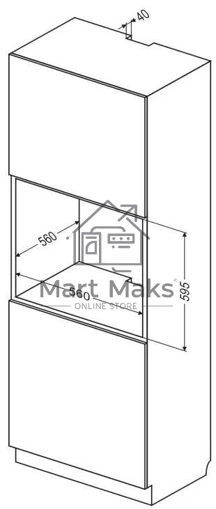 Встраиваемая электрическая духовка Hansa BOEW64111 белый