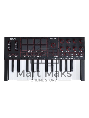 Миди-клавиатура AKAI MPK Mini IV черный миди-клавиатура