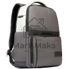 Рюкзак мужской Piquadro Wollem Rubber CA6238W129W/GRN серый/черный полиуретан