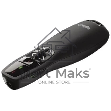 Презентер Logitech R400 Radio USB (15м) черный