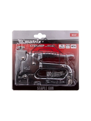 Степлер Matrix мебельный регулируемый тип скобы 53 414мм master