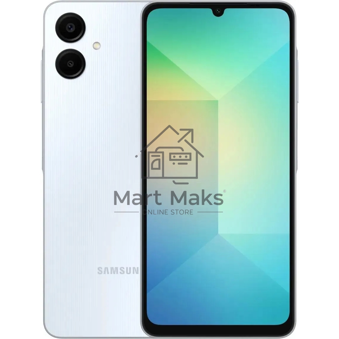 Смартфон Samsung Galaxy A06, 4/128Gb, голубой