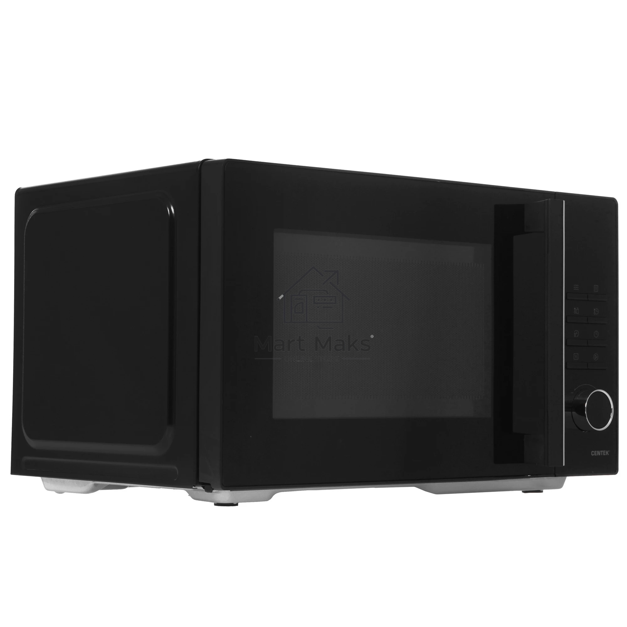Микроволновая печь Centek CT-1563 черный, 23 л, 800 Вт, кнопки/поворотный механизм