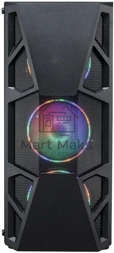 Компьютерный корпус Aerocool / Formula CL-3303B RGB черный без БП ATX 6x120mm 2xUSB2.0 1xUSB3.0 audio bott PSU