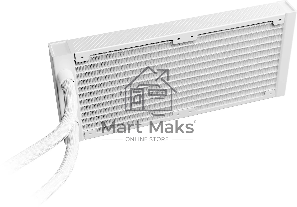 Водяное охлаждение для процессора be quiet! LIGHT LOOP 240мм белый (250W, 240мм, White, ARGB/ Fans: 2x120мм, 61.8CFM, 34.9dBA, 2100RPM/ Pump 2900RPM, Rad thickness 27мм/ S: 1851, 1700, 1200, 115X, AM5, AM4)