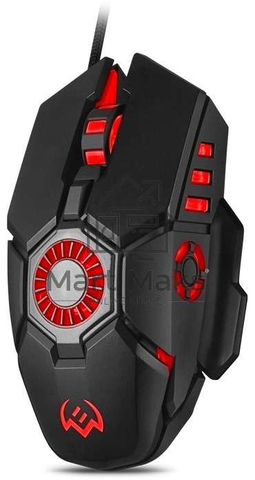 Мышь проводная SVEN RX-G880 черный, 7000 dpi, USB, кнопки - 7