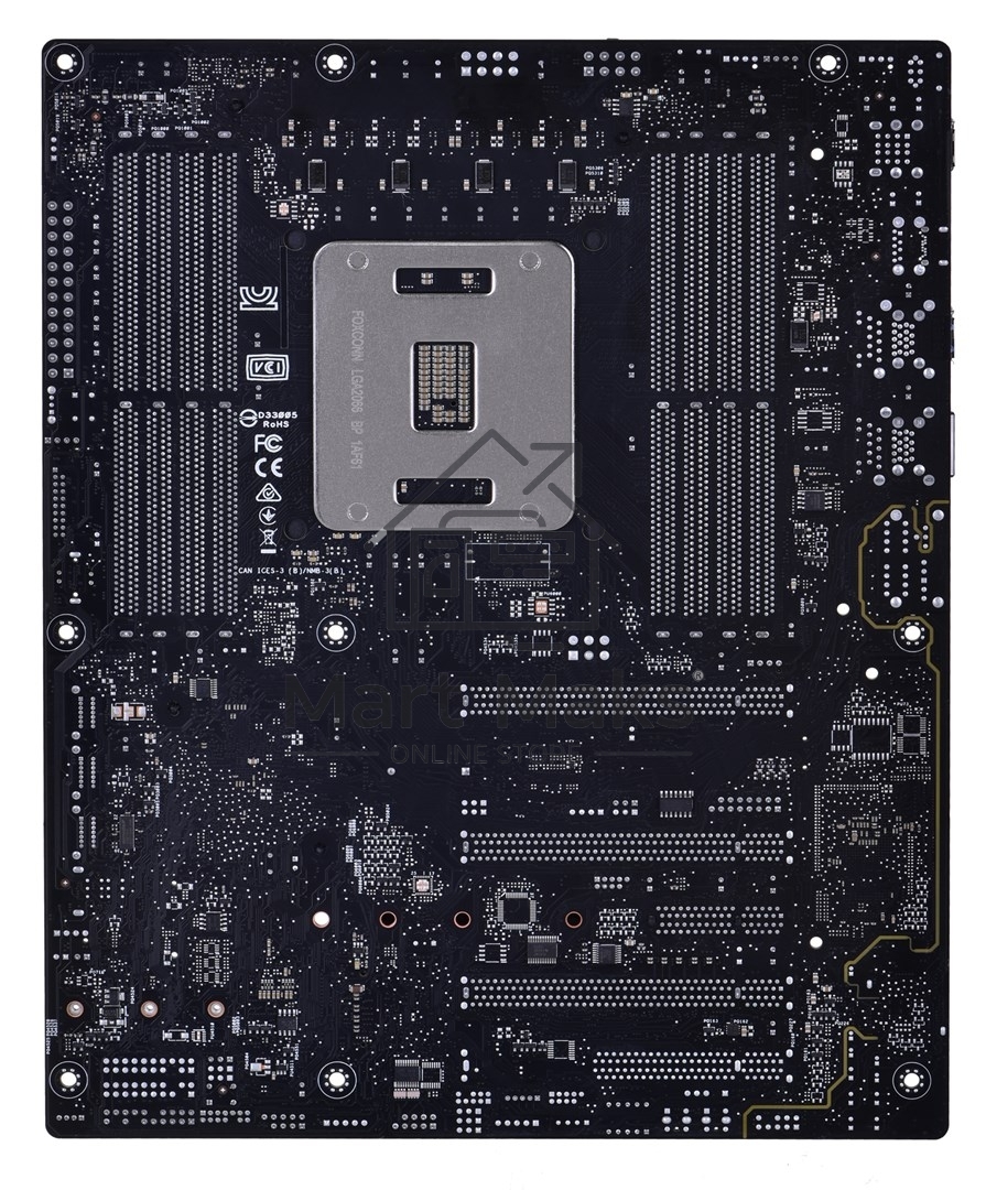 Материнская плата ASUS WS C422 DC, LGA2066, Intel C422, 8xDDR4, 6xSATA, 1xM.2 (PCIe x4/SATA), 3xPCIe 3.0 x16, 1xPCIe 3.0 x4, 1xVGA, 1xAspeed AST2510 (64MB SidePort), 1xLAN 1Gb, 4xUSB-A 5Gbps, 4xUSB-A 2.0, ATX