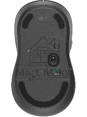 Мышь беспроводная Logitech M750 L Large графитовый, 4000 dpi, радиоканал, Bluetooth, USB, кнопки - 5